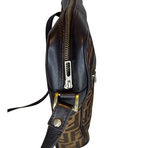 Fendi Camera Zucca crossbody bag and Pequin coated canvas bifold wallet - Picture 15 of 16